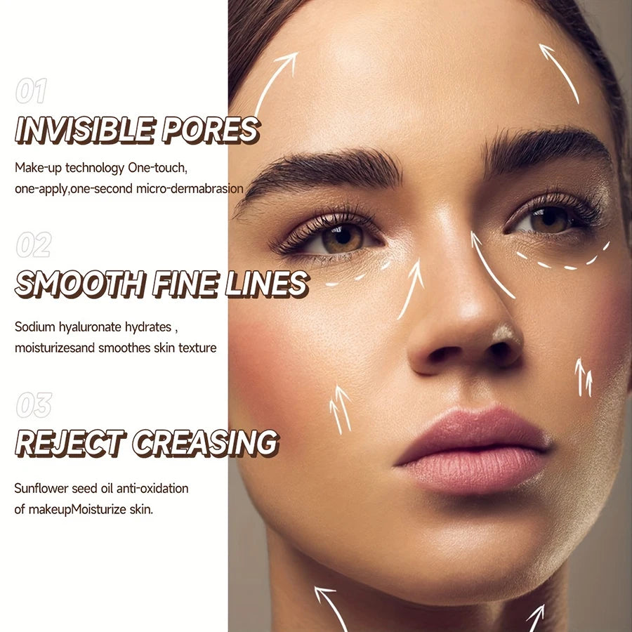 Invisible Pore Stick Makeup Primer Long Lasting Waterproof Base Holding Pre Makeup Cream Moisturizing Jelly Primer Lotion Base HIP