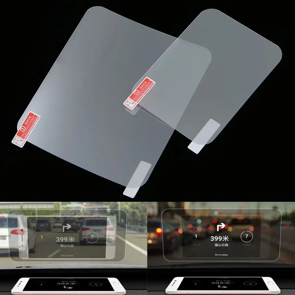 Car HUD Reflective Film – Clear Windshield Display Film HUD Windshield Film HIP