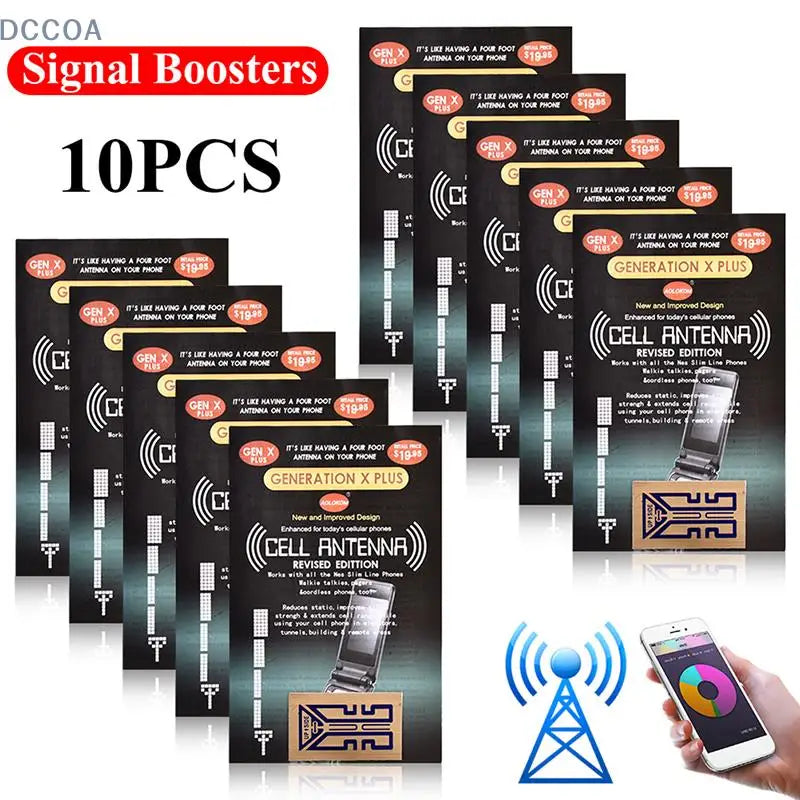 SP-3 Cell Phone Signal Booster Sticker – 1/2/5/10 Pack Signal Booster Sticker HIP