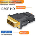 DVI 24+1 Male to HDMI Female Adapter – Gold Plated 1080P DVI to HDMI Adapter HIP DVI to HDMI