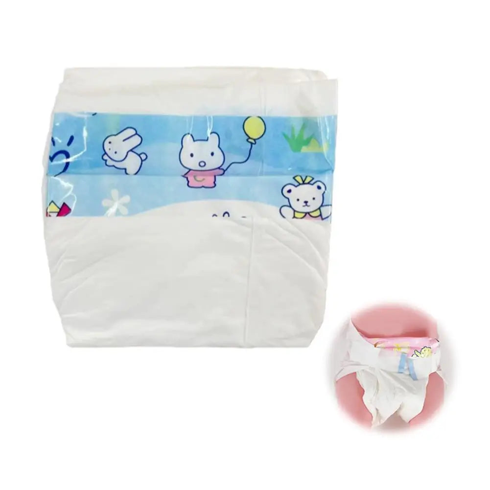 10pcs Diapers Baby Dolls Play House Diapers For 14-18 Inch Bebe Doll Accessories Toy Child Toy Gift Baby Dolls Decorate HIP 1PCS blue