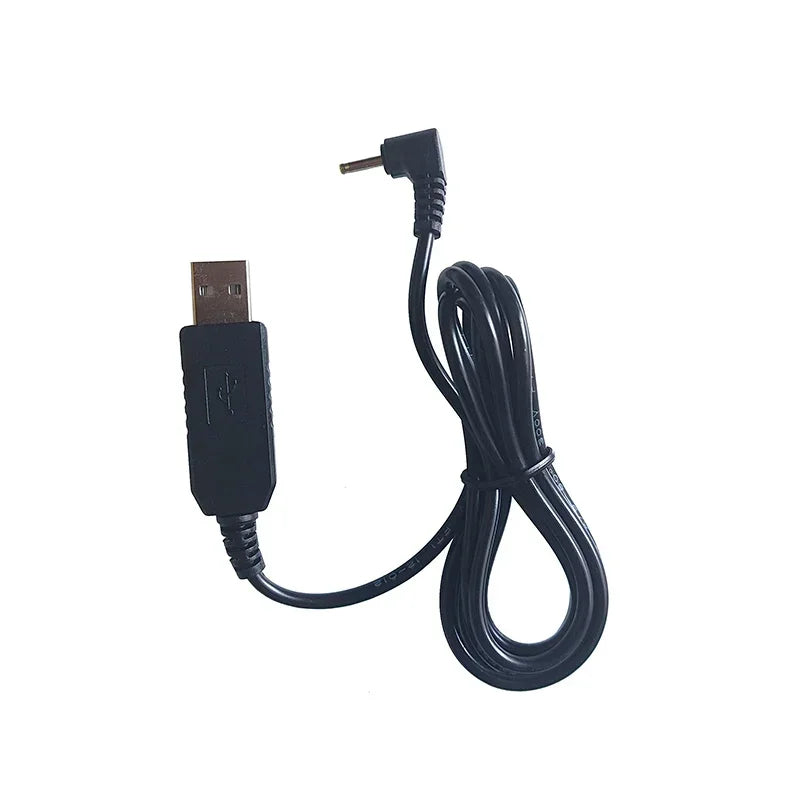 USB 5V to 12V Step-Up Boost Cable – DC 2.5×0.7mm, 1.5M USB Voltage Boost Cable HIP