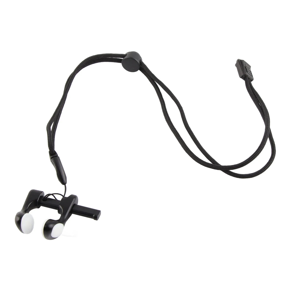 Nose Clip for Swimming Diving Nose Clip Diving Nose Clip Adjustable Aluminum Alloy Professional Swimming Nose Plug with Lanyard HIP black
