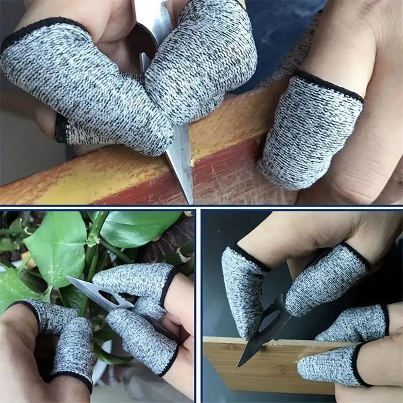 5 Pairs Anti-Cut Finger Cots – Thumb Protectors for Crafting Finger Cot Protectors HIP