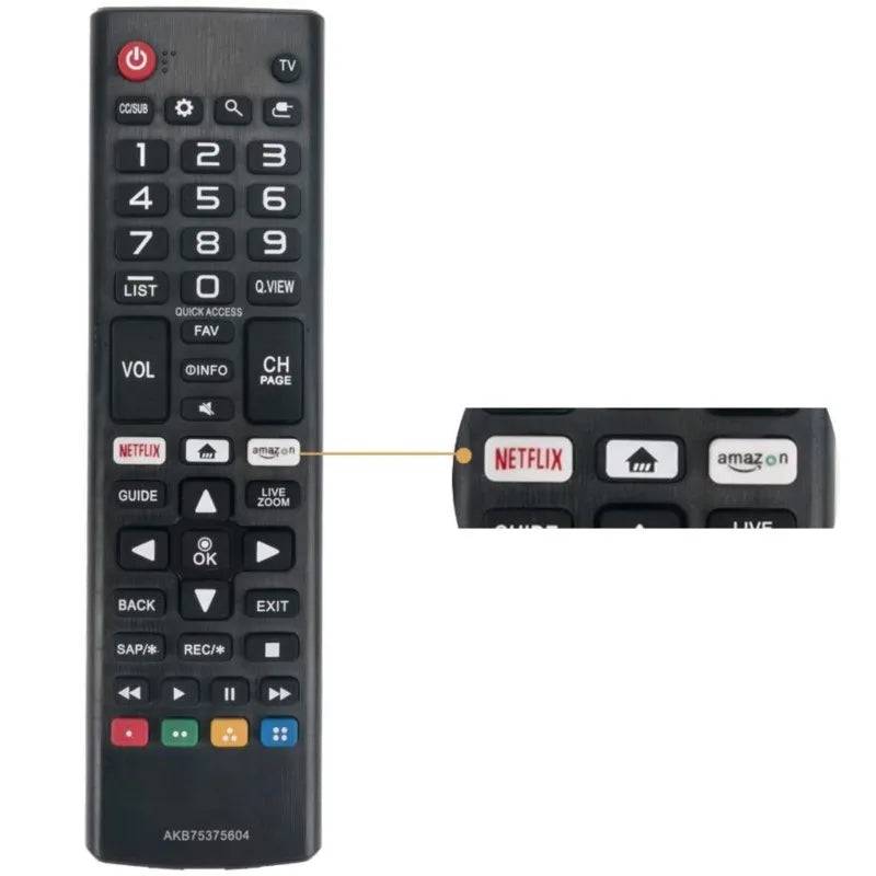 AKB75375604 Universal Remote Control for LG UJ Series TVs TV Remote Control HIP