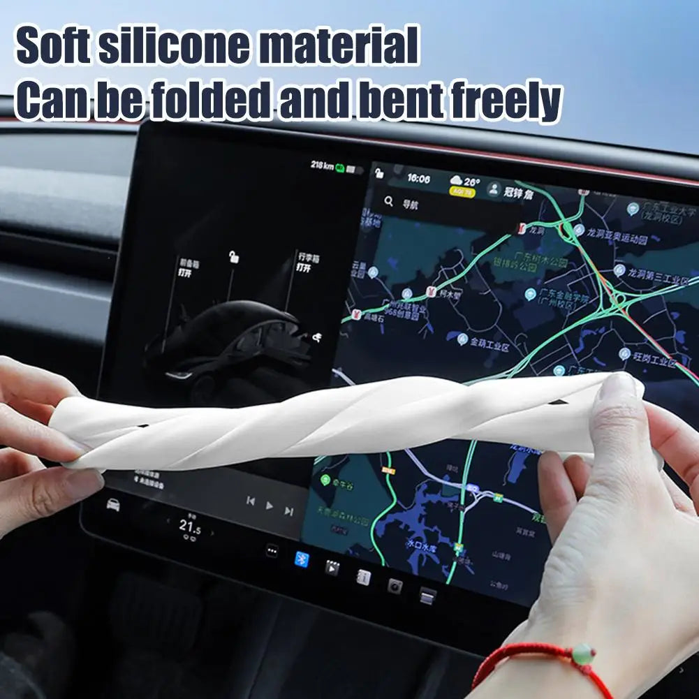 For Tesla 2026 Model Y/YL Juniper Performance Silicone Touch Screen Cover Anti Collision Dust Guard Soft Slip On Car Screen HIP