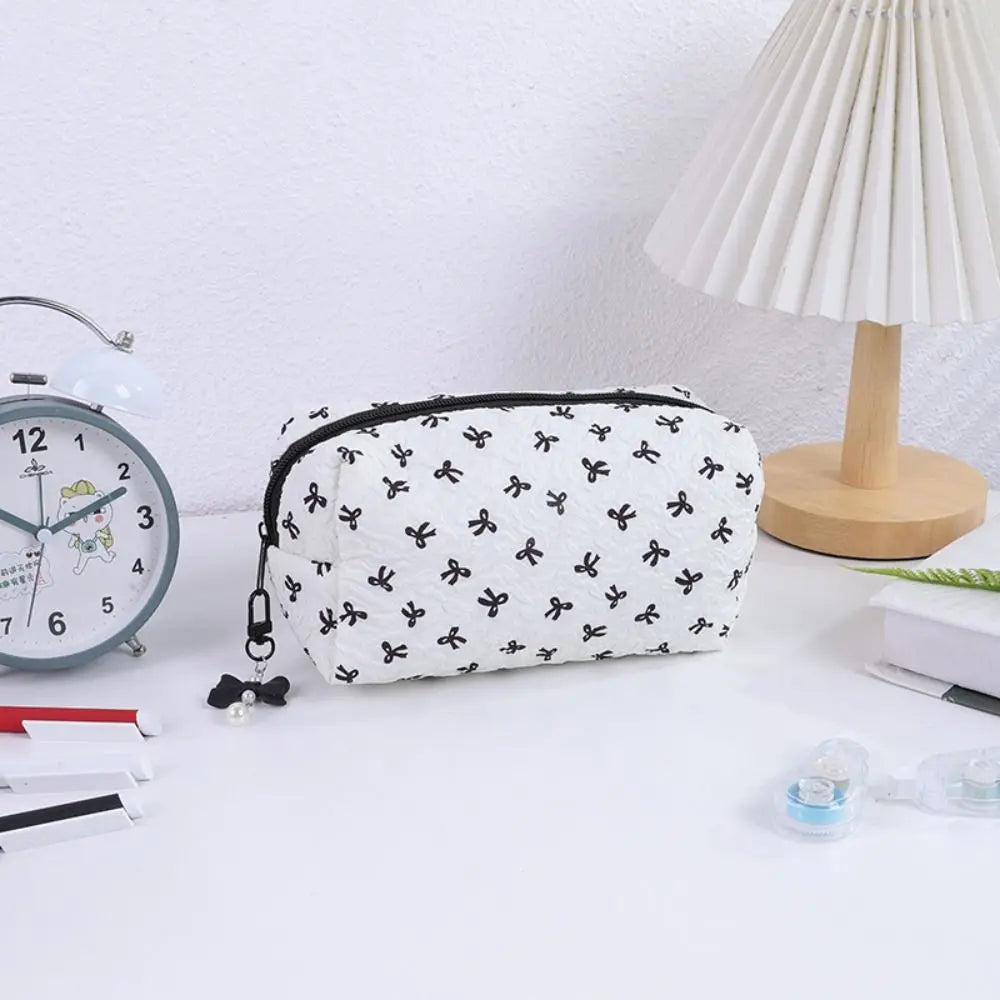 Bowknot Pencil Case – Large Capacity Pen & Cosmetic Bag Pencil Case HIP