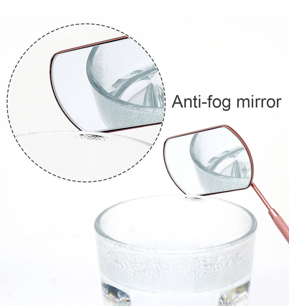 Magnifying Eyelash Extension Mirror – Stainless Steel Handle Lash Extension Mirror HIP