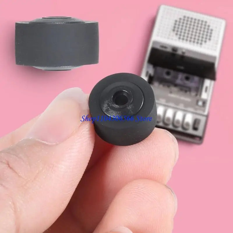 5-Pack Rubber Pressure Rollers for Cassette Deck & Tape Recorder Audio Replacement Parts HIP