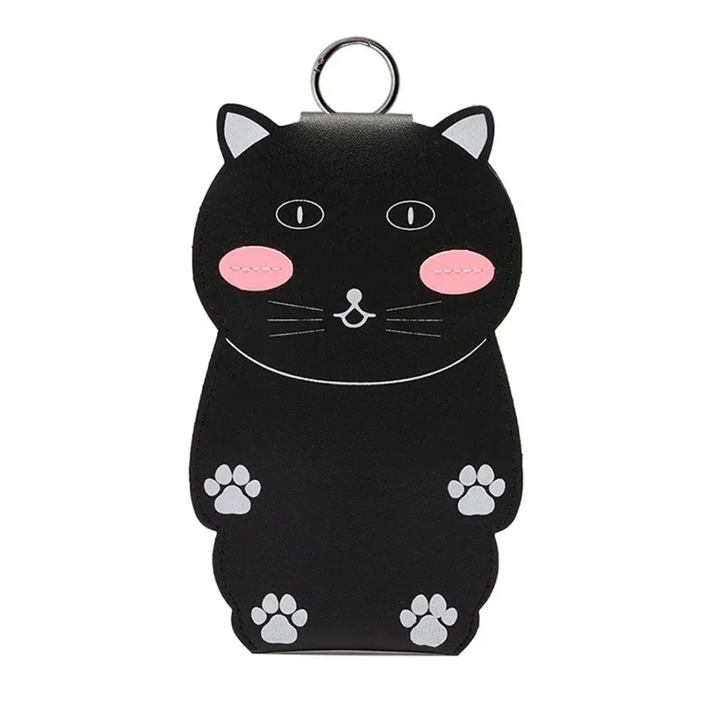 Women's Cartoon PU Leather Glasses Case – Portable Eyewear Pouch Eyewear Storage Case HIP Style 3