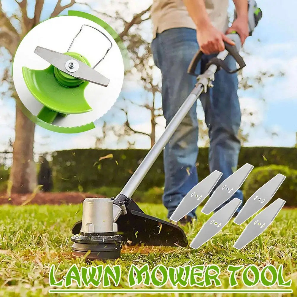 Metal Grass Trimmer Blade String Trimmer Head Replacement Accessories Saw Blades Lawn Mower Fittings Tool Accessories HIP
