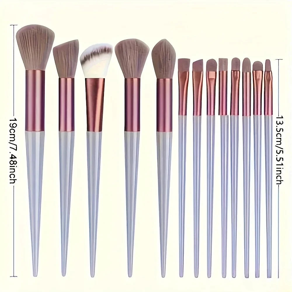 13-Piece Makeup Brush Set – Ultra Soft Bristles | RUZOFO Makeup Brush Set HIP