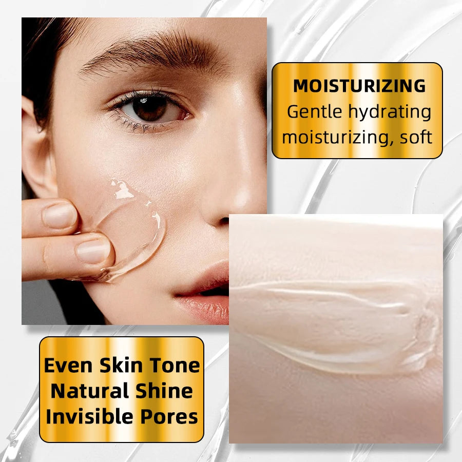 Moisturizing Transparent Jelly Primer Lotion Base Color Rendering Long Lasting Makeup Holding Pre Makeup Base Cream Foundatatio HIP