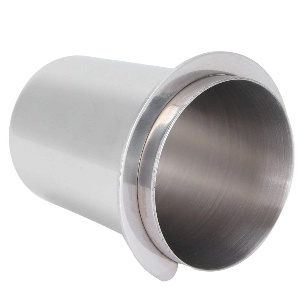 Stainless Steel Dosing Cup 51mm Stainless Steel Coffee Machine Handle Dosing Cup Mug Coffee Powder Feeder Part Coffee Dosing Cup HIP