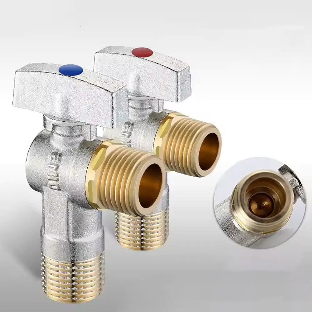 G1/2" Brass Ball Stop Valve – Hot & Cold Large Flow Brass Ball Stop Valve HIP