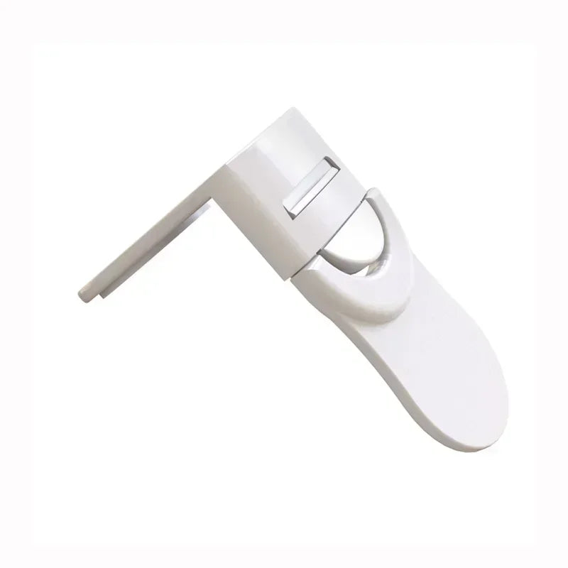 Baby Safety Drawer & Cabinet Lock – Anti-Pinch Buckle Baby Cabinet Lock HIP C13-white-1pcs
