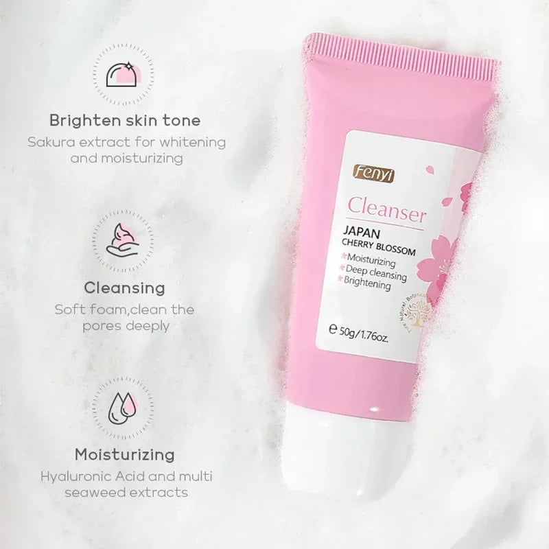 Vitamin C Foaming Face Wash – Deep Cleanse & Moisturize Facial Foam Cleanser HIP