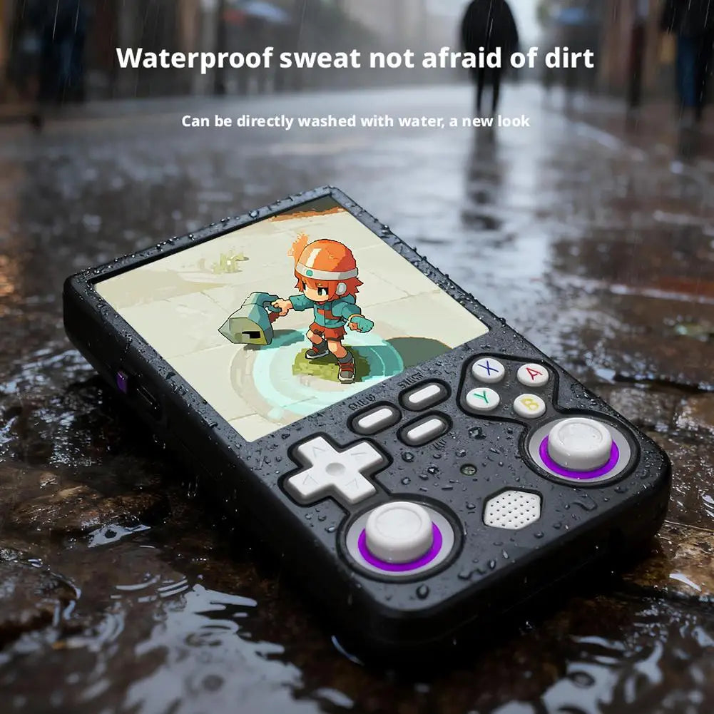Silicone Protective Case For R36 Ultra Shockproof Soft Protective Shell With Lanyard Drop-proof Protector Game Console Accessory HIP