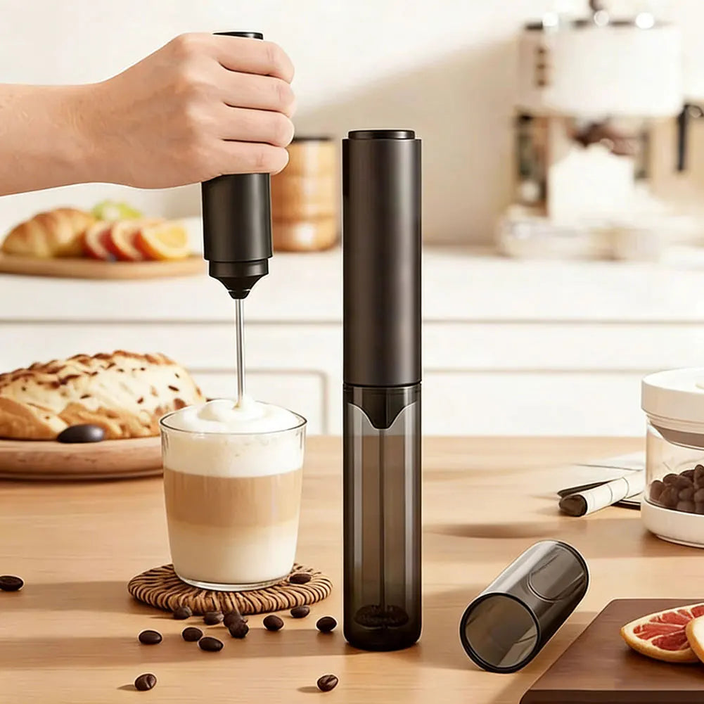 Handheld Powerful Kitchen Stirrer Electric Rechargable Milk Frother Foam Maker Egg Beater for Coffee Lattes Drink Mixer HIP