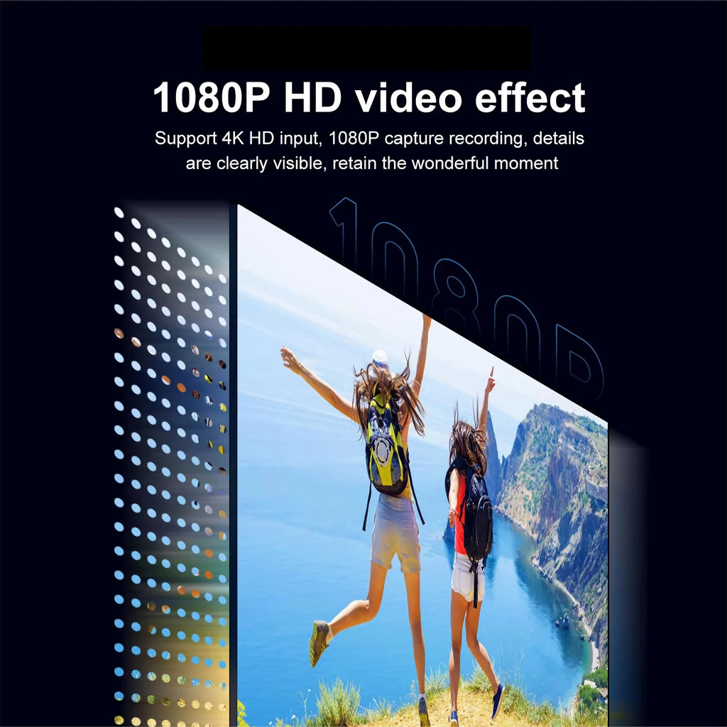 2-in-1 4K HDMI Video Capture Card USB 3.0 & Type-C Video Capture Card HIP