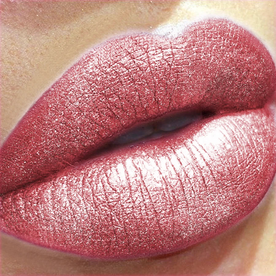 FUNPARK Glitter Metallic Lipstick – Pearlescent Lip Glaze Metallic Lip Glaze HIP