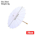 Blank White Paper Umbrella – DIY Painting & Photo Prop DIY Craft Prop HIP Dia 20cm