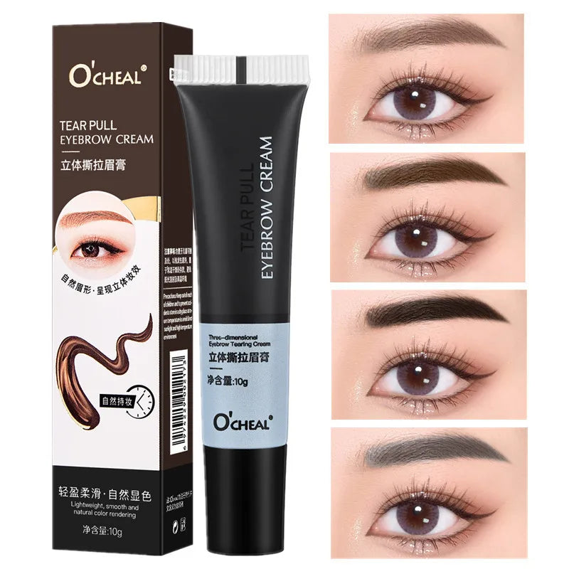 OCHEAL 3D Peel-Off Eyebrow Gel – Waterproof Long-Lasting Brows Eyebrow Styling Gel HIP