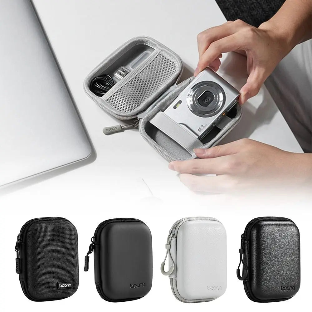 Portable Waterproof Shockproof Mini Camera Case – PU Leather Camera Carrying Case HIP