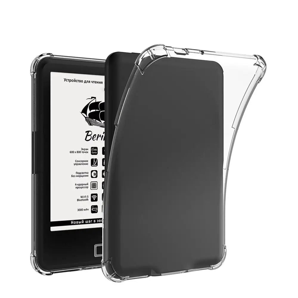 Airbag Clear TPU Case for Onyx Boox 6" e-Reader – Shockproof E-Reader Case HIP