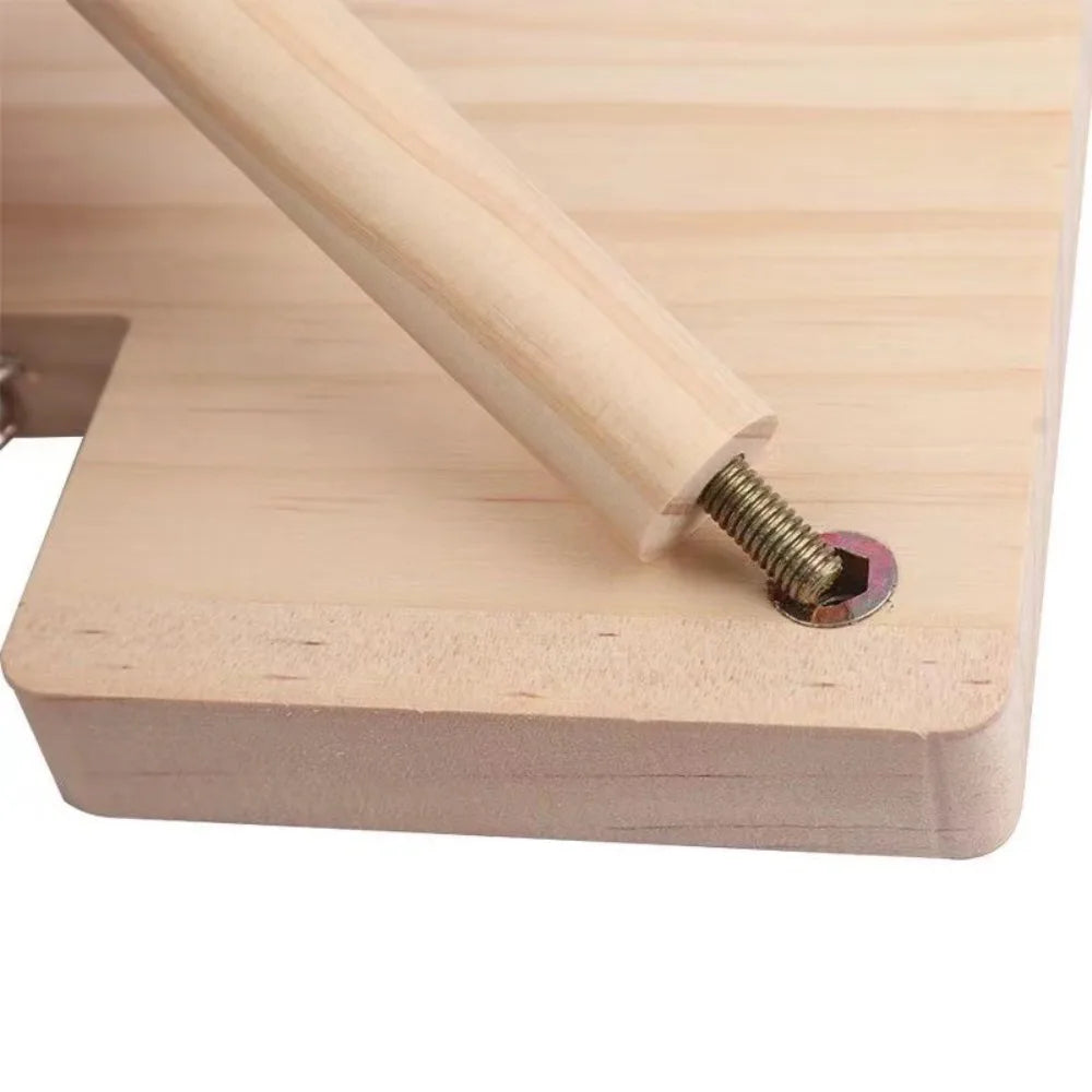 Wooden Hamster Ladder Platform – DIY Cage Stairs Toy Small Pet Cage Toy HIP