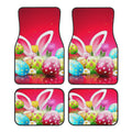 Easter Bunny Car Floor Mats Set of 4 – Festive Design Car Floor Mats HIP 1
