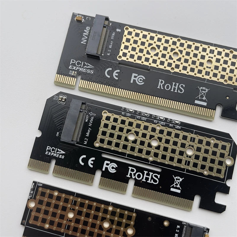 M.2 NVMe M-Key to PCIe 3.0 X4 X8 X16 SSD Adapter Card SSD Adapter Card HIP