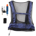 Welding Steel Cooling Vest Air Compressed Cooling Vest Welding Steel Air Compressed Cooling Vest Air Conditioner Waistcoat HIP Blue