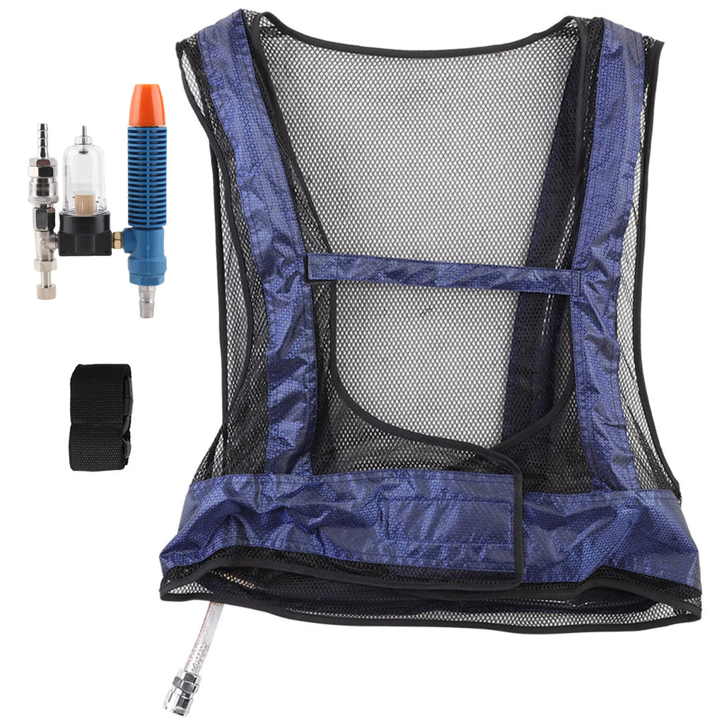 Welding Steel Air Compressed Cooling Vest Air Conditioner Waistcoat Welding Steel Cooling Vest Air Compressed Cooling Vest HIP A