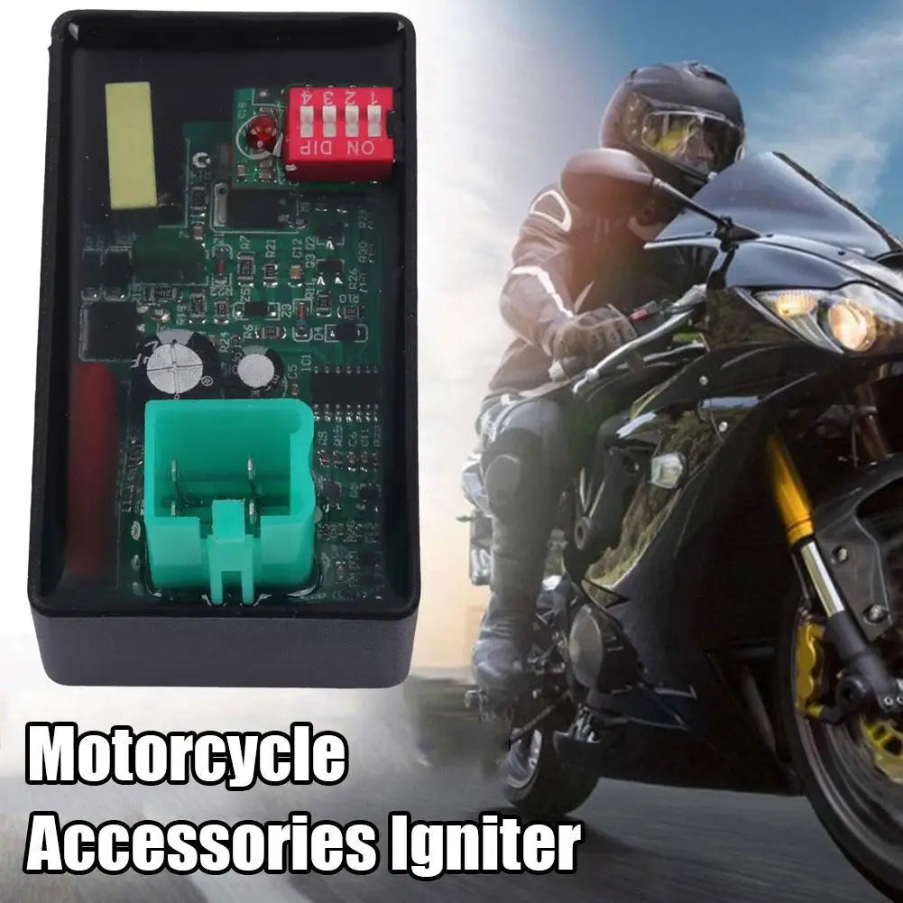Programmable CDI For Motorcycle Lgnition 4/6 Pin DC CDI Racing Box DIP Switch For ACTIVE WAVE 110 TC100 ATV 150 Dirt Bike HIP