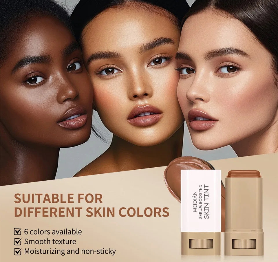 Serum Boosted Skin Tint Foundation Stick – Full Coverage Foundation Stick HIP