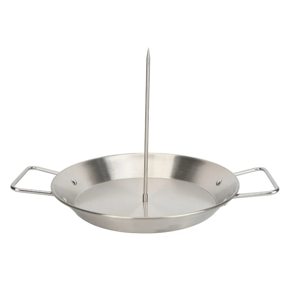 Stainless Steel Vertical Skewer & Al Pastor Roasting Pan Set Vertical Skewer Roasting Set HIP