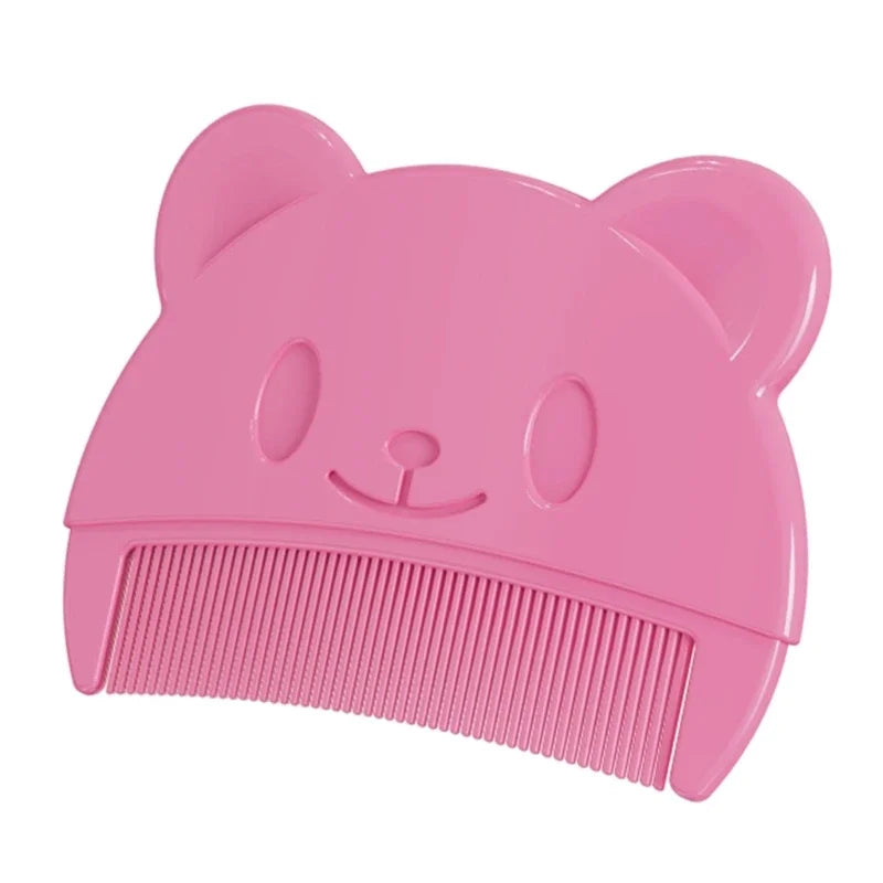 Newborn Baby Bear Comb – Soft Scalp & Hair Comb for Infants Baby Hair Comb HIP C68-A-pink 1pcs