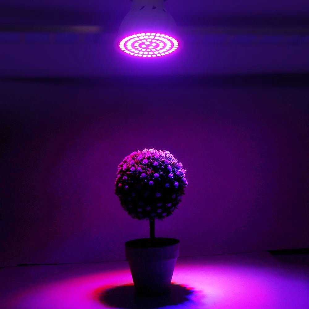 YNL Full Spectrum E27 LED Grow Bulb – 60/80 LEDs Indoor Plants LED Grow Light Bulb HIP