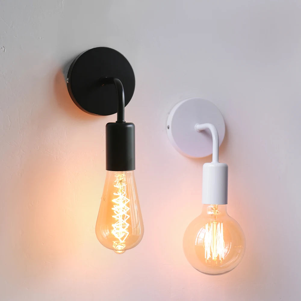 Retro Vintage E27 Wall Sconce – Iron Indoor Lamp 110V/220V Wall Sconce HIP
