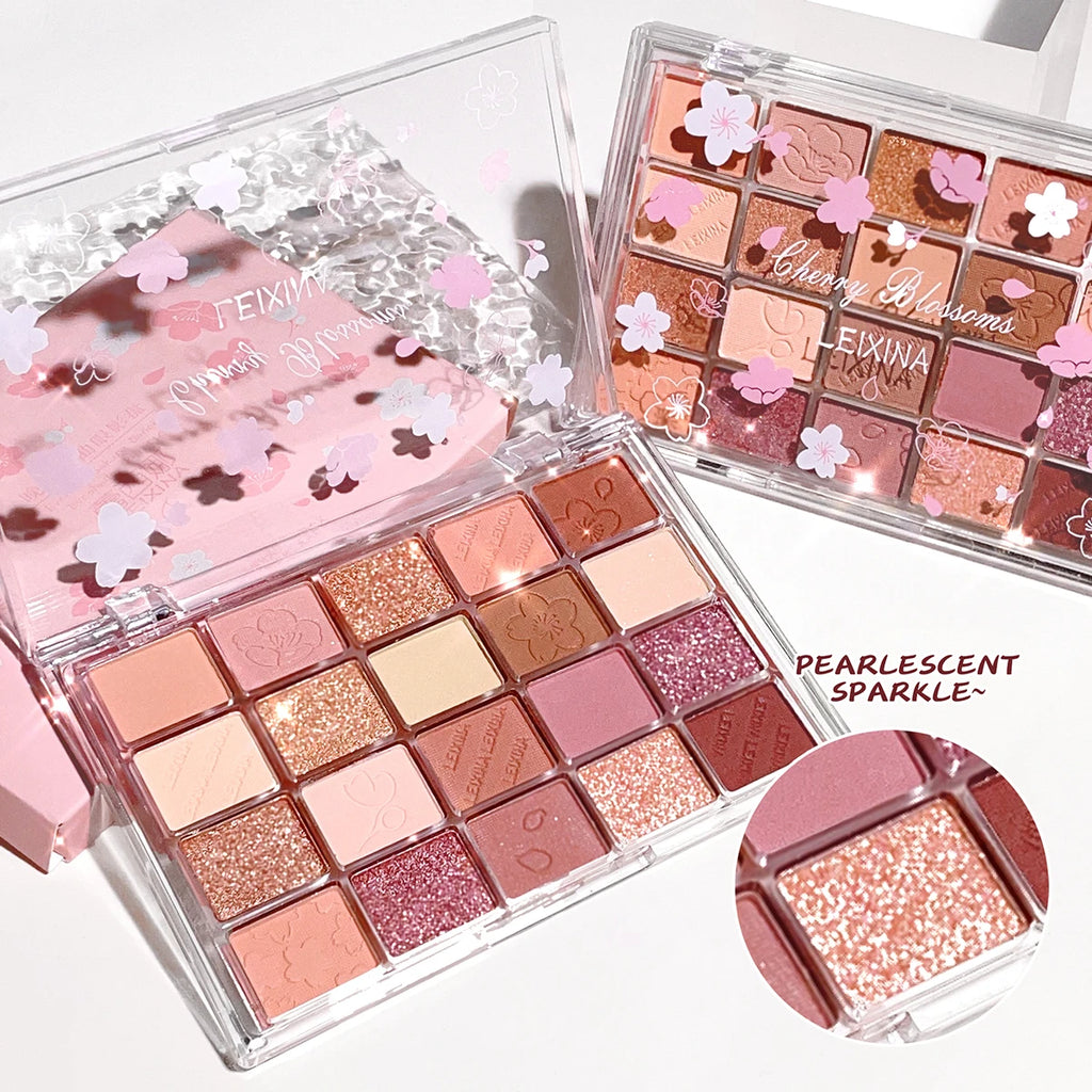 20-Color Eyeshadow Palette – Glitter, Shimmer & Matte | HIP Eyeshadow Palette HIP