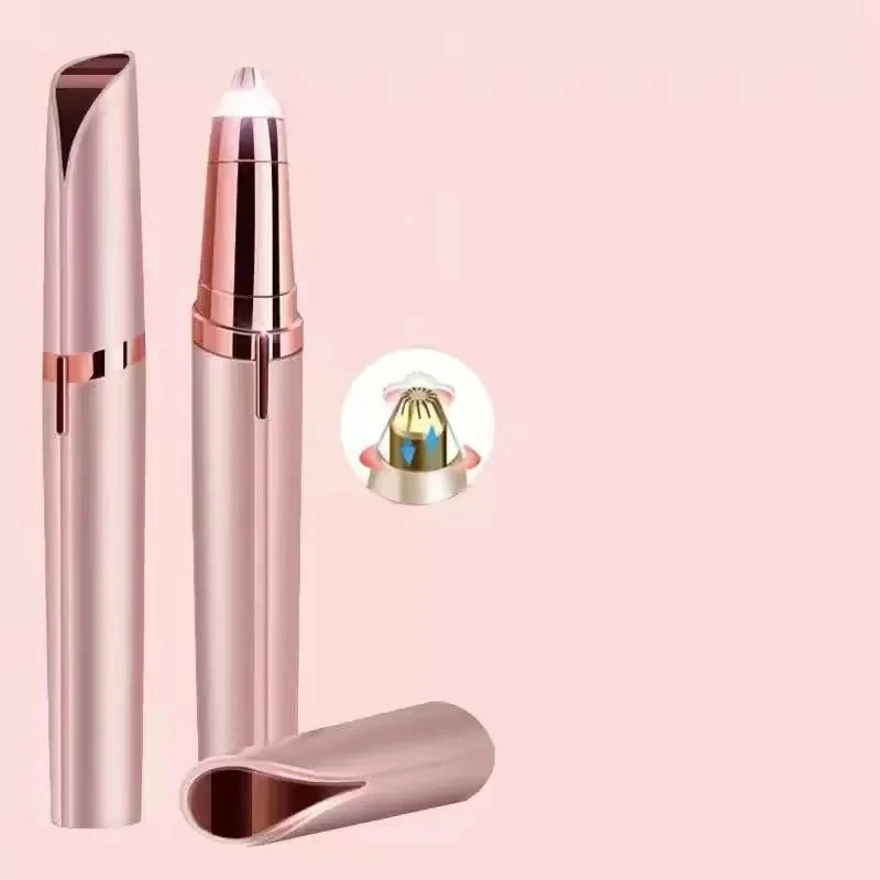 RUZOFO Portable Electric Eyebrow Trimmer & Face Shaver Eyebrow Trimmer HIP C536-gold