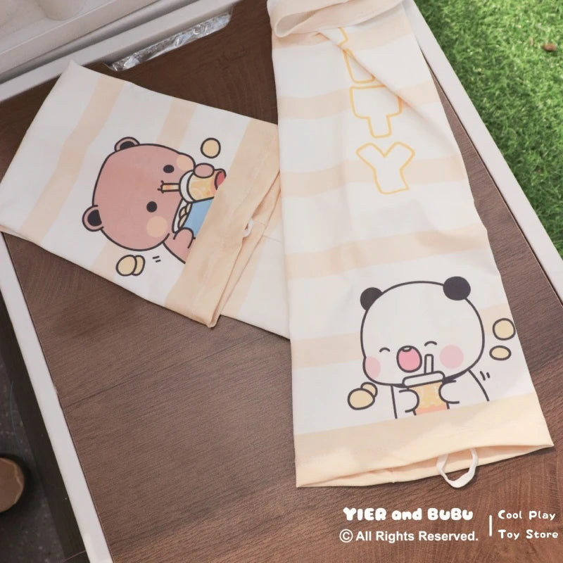 Bubu & Dudu Panda Ice Silk Sun Sleeve Covers | Anime Cosplay Arm Sleeves HIP B