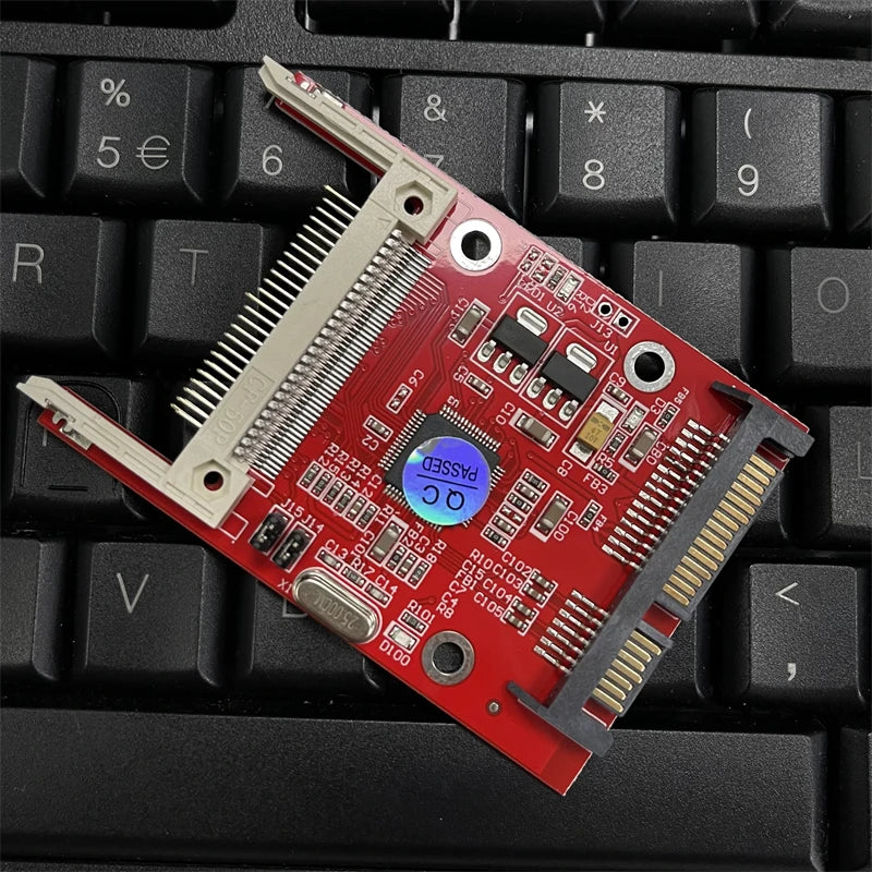 CF Card to SATA Adapter – Compact Flash Type I & II Converter CF to SATA Adapter HIP