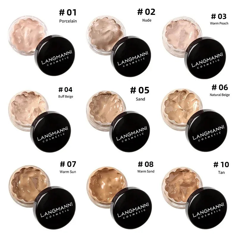 Langmanni Full Coverage Liquid Concealer – Waterproof Matte Liquid Concealer HIP