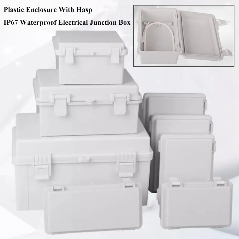 IP67 Waterproof Junction Box – Outdoor ABS Electrical Enclosure Electrical Junction Box HIP