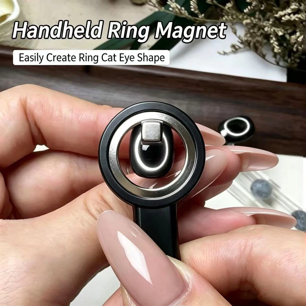 Cat Eye Nail Art Magnet Tool – Black Hole Swirl Design Nail Art Magnet Tool HIP