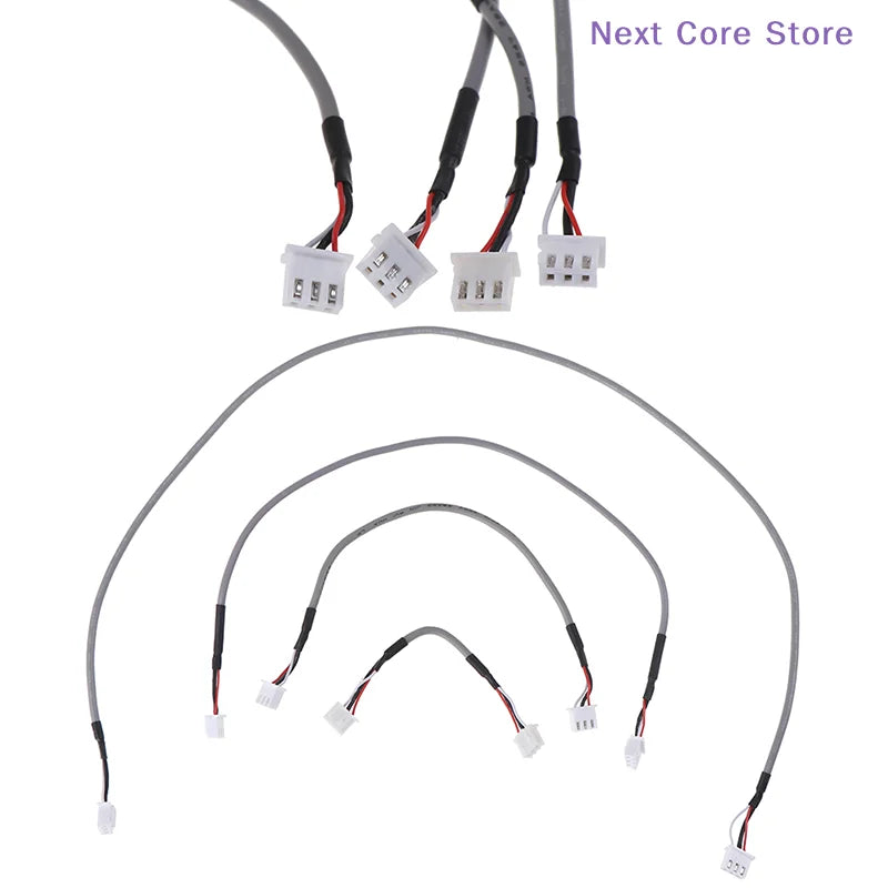 5-Pack XH2.54 3-Pin HiFi Amplifier Shielded Audio Cable Shielded Audio Cable HIP
