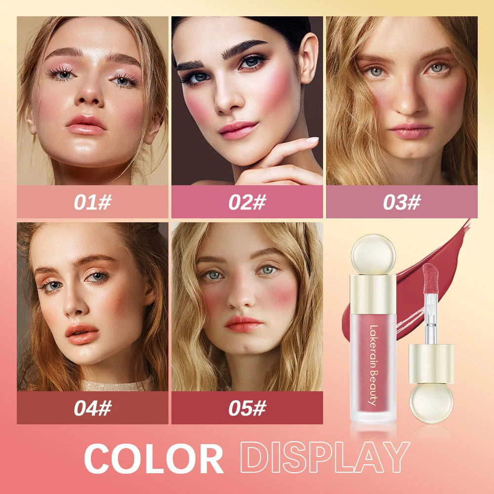 Blush Liquid Blusher Real Makeup Blush Matte Palette Blusher Cosmetics Products Liquid Cream Stick Pink Face raremakeup Beauty HIP