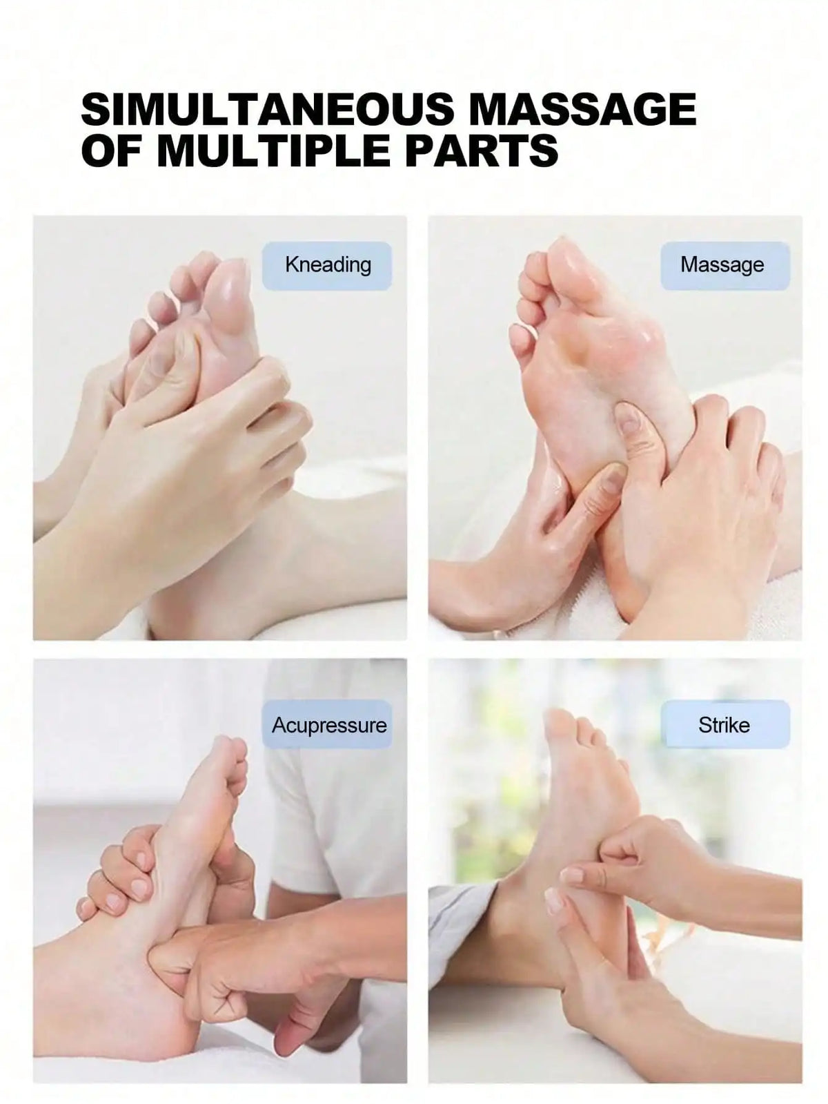 Rechargeable Electric Foot Massager – Circulation & Relax Electric Foot Massager HIP